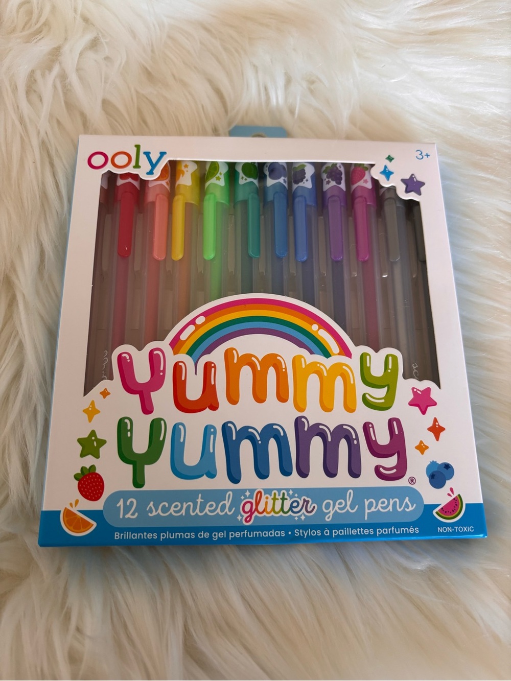 NEW Ooly Yummy Yummy 12 Scented Glitter Gel Pens 12 Pack